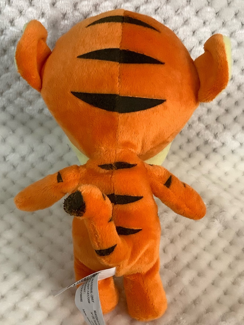 Disney Orange Tigger Plush Big Head with Pink Nose Stuffed Animal Toy - Picture 4 of 14